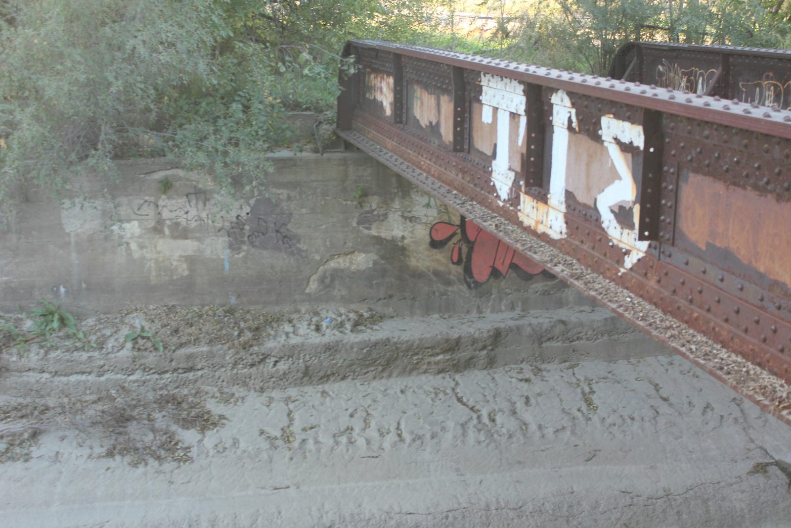 West abutment